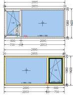 Nieuw Kunsstof Kozijn ophalen in Lochem, Kunststof, Nieuw, Ophalen of Verzenden, Inclusief glas