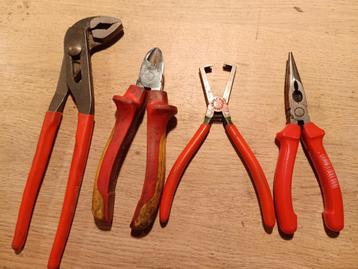  3x will tangen 1x knipex beschikbaar voor biedingen
