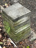 Gratis 40 Stoeptegels Afhalen, Tuin en Terras, Tegels en Klinkers, Gebruikt, Ophalen of Verzenden, 10 m² of meer, Beton