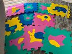 Foam puzzel tegels / mat dieren, Ophalen of Verzenden, Zo goed als nieuw