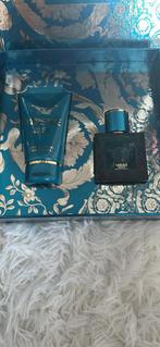 FC26, Versace Parfum Set, Lacoste armband., Verzamelen, Ophalen, Nieuw, Parfumfles