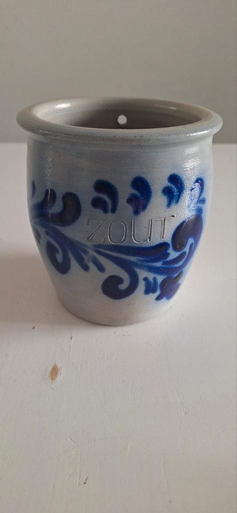 Keulse Pot Zout - Aardewerk, Antiek en Kunst, Antiek | Keramiek en Aardewerk, Ophalen of Verzenden