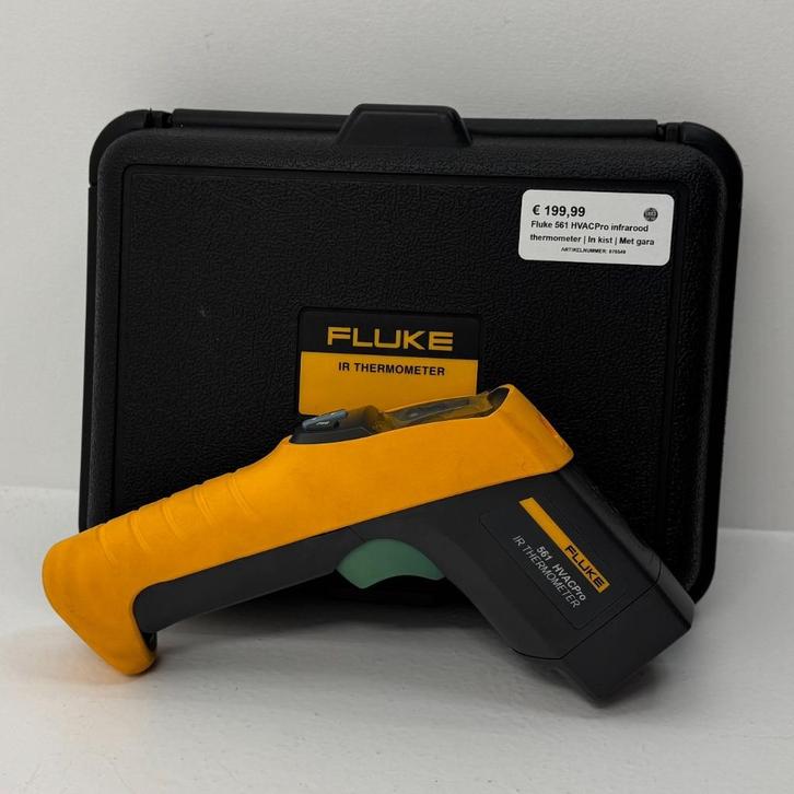 Fluke 561 HVACPro infrarood thermometer | In kist, Doe-het-zelf en Verbouw, Meetapparatuur, Zo goed als nieuw, Temperatuur, Ophalen of Verzenden