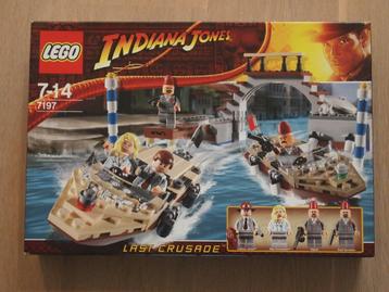 Indiana Jones Lego 7197, Nieuw, Venice boat chase set beschikbaar voor biedingen