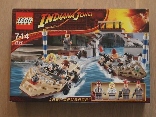 Indiana Jones Lego 7197, Nieuw, Venice boat chase set, Kinderen en Baby's, Speelgoed | Duplo en Lego, Nieuw, Lego, Complete set