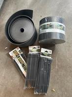 Nature Tuin borderrand + Pinnen - Nieuw, Tuin en Terras, Bielzen en Borders, Ophalen, Kunststof, 200 cm of meer, Zo goed als nieuw