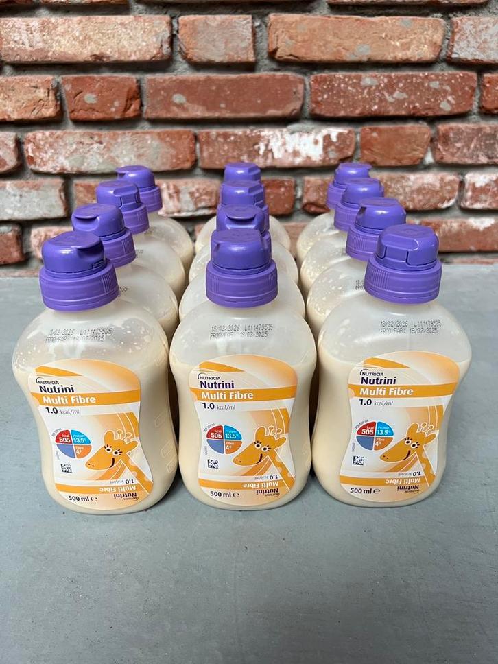 Gratis medische voeding Nutricia + FloCare sondes, Diversen, Levensmiddelen, Ophalen of Verzenden