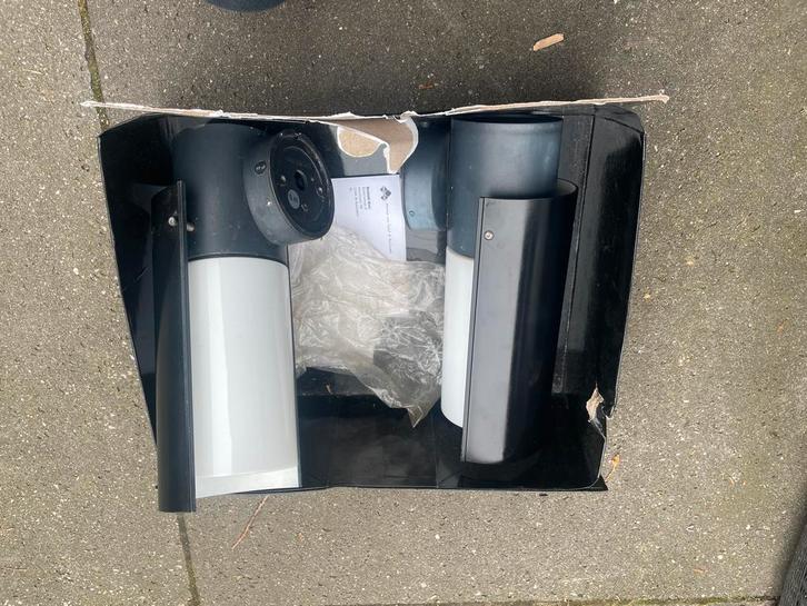2 Bega Buitenlampen - prima staat kan nog een ronde mee, Huis en Inrichting, Lampen | Wandlampen, Zo goed als nieuw, Glas, Ophalen of Verzenden