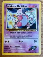 Sabrina's Mr. Mime - Gym Challenge, Ophalen of Verzenden, Gebruikt, Losse kaart