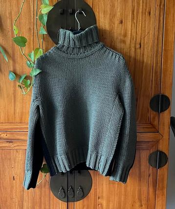 Dirk Bikkembergs coltrui maat M zware wollen knitwear  beschikbaar voor biedingen