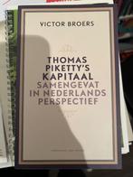 Thomas Piketty’s Kapitaal samengevat in Nederlands, Ophalen of Verzenden, Zo goed als nieuw, Victor Broers, Overige onderwerpen