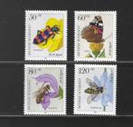 Duitsland 1202-1205 insecten en flora 1984 serie Postfris, Verzenden, Postfris, Dier of Natuur