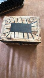 Antiek kistje. Ingelegd met been/ ivoor?, Antiek en Kunst, Ophalen of Verzenden