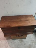 Indonesische Massief Houten Kist, Ophalen, Gebruikt, 100 tot 150 cm, 50 tot 75 cm