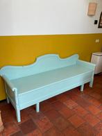 klepbank houten vitage, vorig jaar gekocht voor 450 euro, Antiek en Kunst, Antiek | Meubels | Stoelen en Banken, Ophalen