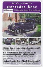 Kw2279 autokaartje mercedes benz w21 limousine, Ophalen of Verzenden, Zo goed als nieuw, Auto's