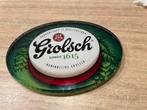 Grolsch Taplens ovaal plat 6mm, Ophalen of Verzenden, Zo goed als nieuw, Reclamebord, Plaat of Schild, Grolsch