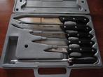 Messenset in koffer., Huis en Inrichting, Keuken | Bestek, Ophalen of Verzenden, Zo goed als nieuw, Rvs of Chroom, Bestekset