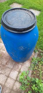 Opbergton of regenton met deksel., 150 liter of meer, Ophalen, Gebruikt, Kunststof