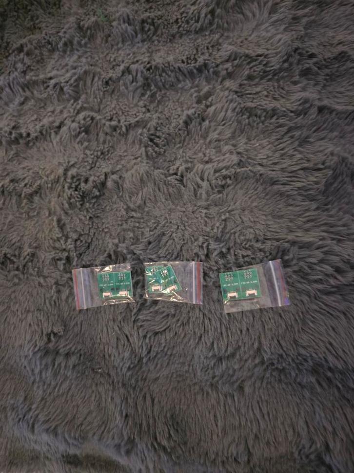 > FPC/FFC breakout boards 0.5 mm – 6 pins (set van 6, nieuw), Hobby en Vrije tijd, Overige Hobby en Vrije tijd, Nieuw, Ophalen