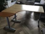 Ikea Galant Bureau - 160x120cm + Uitbreiding, Ophalen, In hoogte verstelbaar, Gebruikt, Bureau