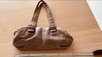 Claudio Ferrici Taupe Handtas Vintage, Ophalen, Zo goed als nieuw, Overige kleuren, Handtas