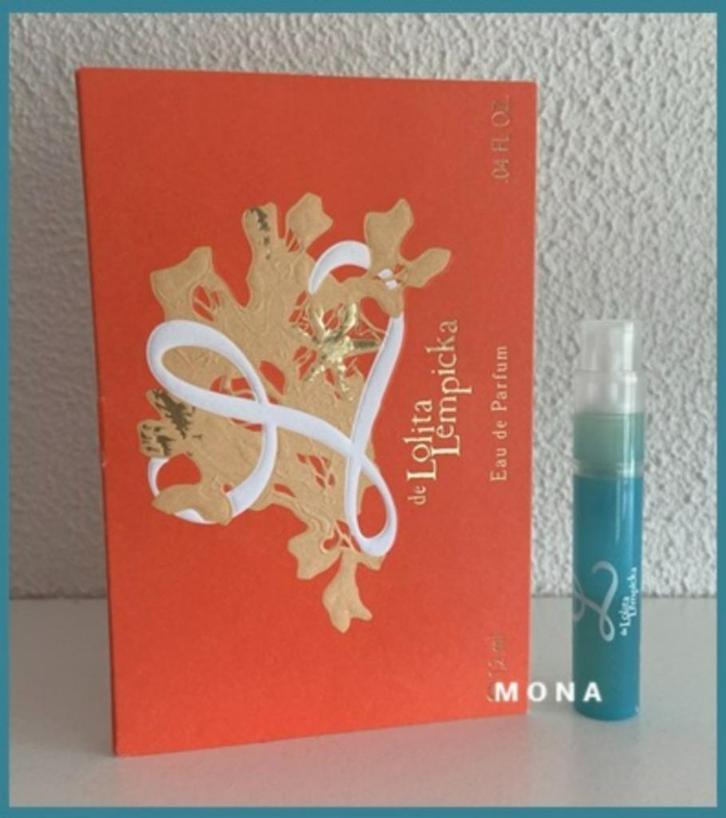 L de LolitaLempicka parfum sample proefje tester monster, Verzamelen, Parfumverzamelingen, Nieuw, Proef of Tester, Gevuld, Verzenden