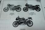 Honda CBR400 R RR parts list  NC23  1986 - 1988 ??, Motoren, Ophalen of Verzenden, Honda