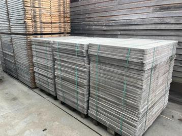 Steenschotten 90x130 ,30mm zonder ijzer , bekisting panelen beschikbaar voor biedingen