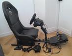 Qware race stoel incl. Logitech G29 Driving Force stuur., Ophalen, Zo goed als nieuw, Playseat of Racestoel, PlayStation 5