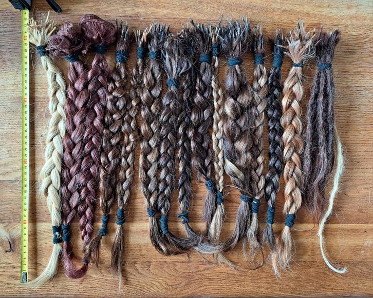 Diverse extentions 30/40 cm, Sieraden, Tassen en Uiterlijk, Uiterlijk | Haarverzorging, Gebruikt, Overige typen, Ophalen of Verzenden