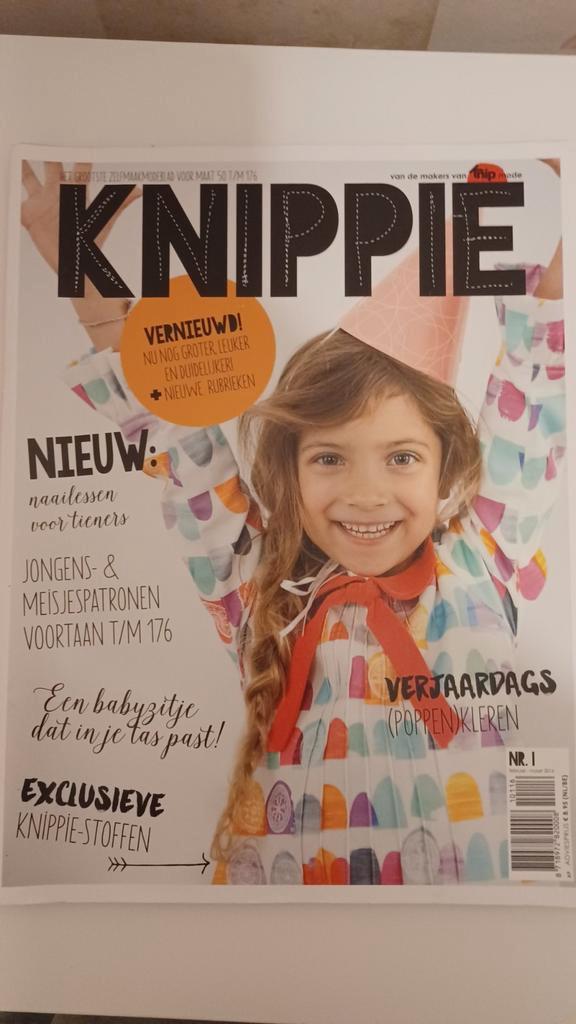 Knippie, naaien voor baby's en kinderen,  maat 50 t/m 176, Hobby en Vrije tijd, Kledingpatronen, Zo goed als nieuw, Kind, Knippie