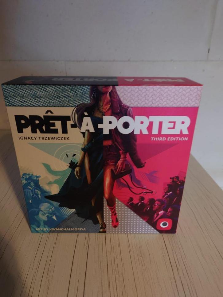 Pret-a-porter, Hobby en Vrije tijd, Gezelschapsspellen | Bordspellen, Zo goed als nieuw, Een of twee spelers, Drie of vier spelers