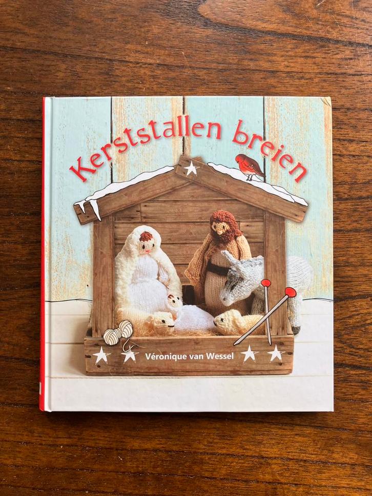 Véronique van Wessel - Kerststallen breien, Boeken, Hobby en Vrije tijd, Zo goed als nieuw, Breien en Haken, Ophalen of Verzenden