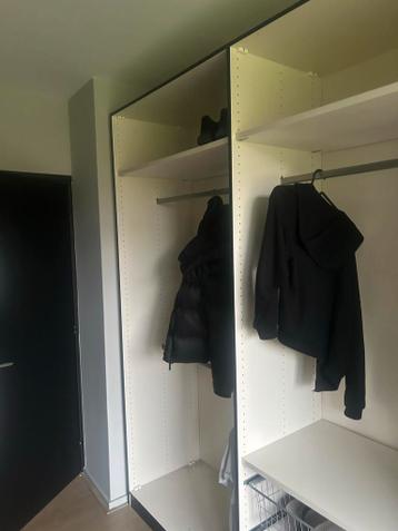 IKEA Pax kast - zwart/wit - afbeelding 1