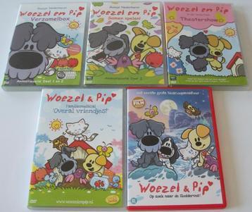 Dvd *** WOEZEL & PIP *** 5 stuks beschikbaar voor biedingen