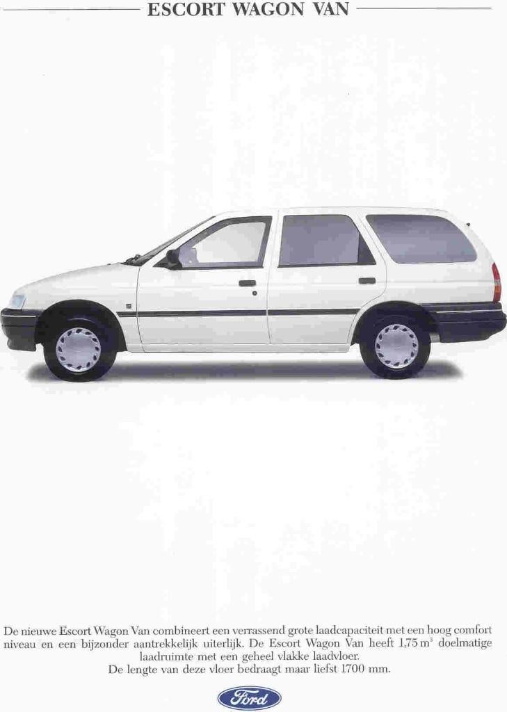 Ford Escort Wagon Van (dec. 1991), Ophalen of Verzenden, Nieuw, Ford