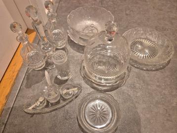 Vintage kristal beschikbaar voor biedingen