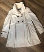 Roomwitte wollen winterjas, Kleding | Dames, Jassen | Winter, Maat 38/40 (M), Wit, Ophalen of Verzenden, Gedragen