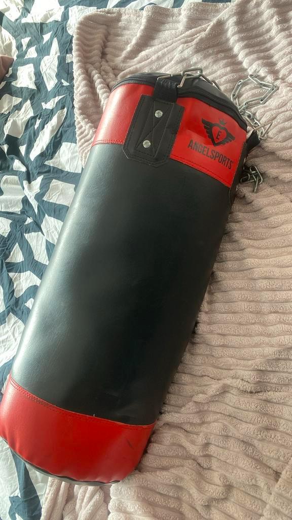AngelSports Bokszak - Perfect voor Training!, Sport en Fitness, Boksen, Gebruikt, Bokszak, Ophalen