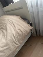 Bed wit zonder matras mag weg, Ophalen of Verzenden, Eenpersoons, Wit, Hout