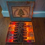 Prachtige antieke kerstverlichting met schitterende lampjes, Ophalen of Verzenden