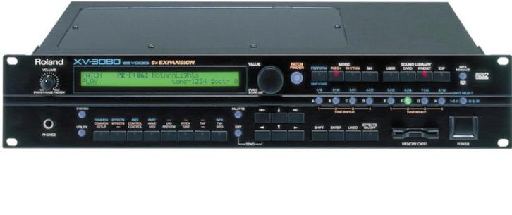 Roland XV-3080 Synthesizer met 6 Expansion Boards, Muziek en Instrumenten, Soundmodules, Gebruikt, Roland, Ophalen of Verzenden