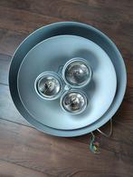 Industriële design lamp 50 cm metaal, Huis en Inrichting, Lampen | Hanglampen, Ophalen of Verzenden, Gebruikt, Metaal, Industrieel