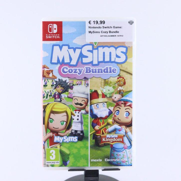 Nintendo Switch Game: MySims Cozy Bundle, Spelcomputers en Games, Spelcomputers | Nintendo Switch, Zo goed als nieuw