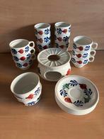 Boerenbond servies en theepot, Huis en Inrichting, Keuken | Servies, Ophalen, Overige stijlen, Overige typen