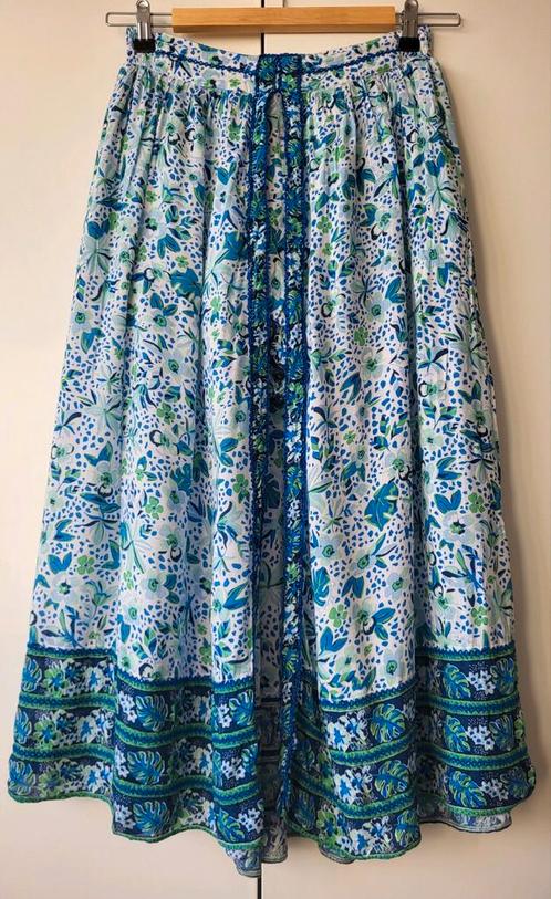 Poupette St Barth maxi rok in maat 36/smalle 38 met shortje, Kleding | Dames, Rokken, Nieuw, Maat 36 (S), Overige kleuren, Onder de knie