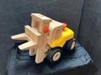 Wonderworld Houten Kiepwagen & Vorkheftruck, Kinderen en Baby's, Speelgoed | Houten speelgoed, Ophalen, Zo goed als nieuw, Duw- of Trekspeelgoed
