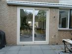 Twee goedwerkende kunststof Schuifpuien, Doe-het-zelf en Verbouw, Ophalen, Kunststof, Gebruikt, 225 cm of meer