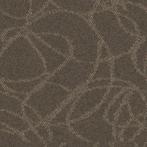 Bruine tapijttegels met patroon nieuw in doos van Interface, Nieuw, 75 m² of meer, Ophalen of Verzenden, Tapijttegels